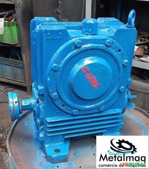 Redutor velocidade Ortogonal 1:39 eixo entrada Ø35mm - C6881 Imagem Redutor velocidade Ortogonal 1:39 eixo entrada Ø35mm - C6881