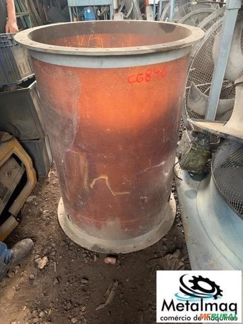 Exaustor Axial Industrial em Fibra Ø70 x 107 cm - C6846 Imagem Exaustor Axial Industrial em Fibra Ø70 x 107 cm - C6846