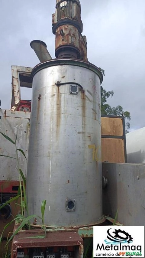 Misturador batedor de aço inox aprox 700 litros - C6895 Imagem Misturador batedor de aço inox aprox 700 litros - C6895