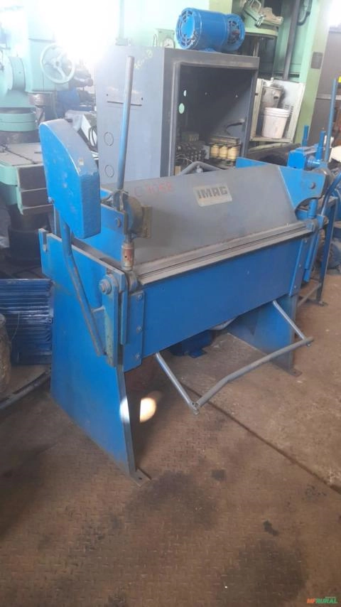 Dobradeira de chapa 1,00m manual - C7058 Imagem Dobradeira de chapa 1,00m manual - C7058