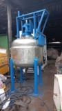 Reator inox batedor meia cana encamisado 1000 litros - C7088 Imagem Reator inox batedor meia cana encamisado 1000 litros - C7088