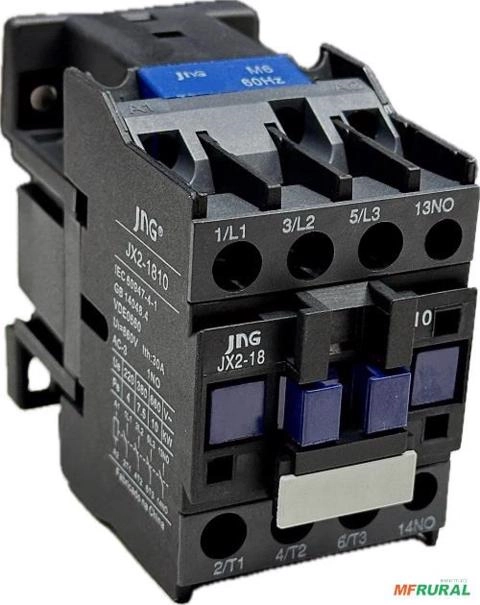 Contatora JX2-1810 5 HP 18 A JNG Novo C3220 Imagem Contatora JX2-1810 5 HP 18 A JNG Novo C3220