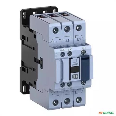 Contatora 15 Cv Hp 40 A CWB40 Weg C3238 Imagem Contatora 15 Cv Hp 40 A CWB40 Weg C3238
