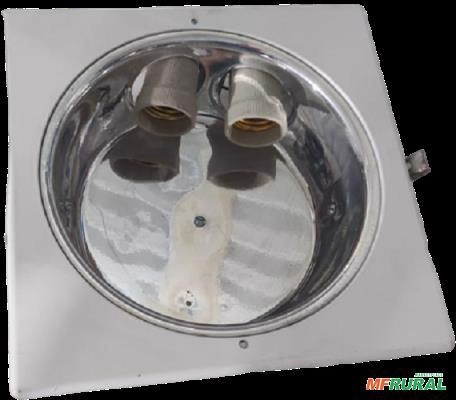 Luminária Plafon Quadrado De Embutir 23cm Elegante C8599 Imagem Luminária Plafon Quadrado De Embutir 23cm Elegante C8599