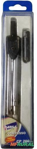 Compasso Hansa CP 200mm C8606 PROMOÇÃO Imagem Compasso Hansa CP 200mm C8606 PROMOÇÃO