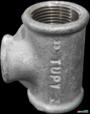Conexão Redução Tupy Tee Ferro Galvanizado 1x3/4 C8624 Imagem Conexão Redução Tupy Tee Ferro Galvanizado 1x3/4 C8624