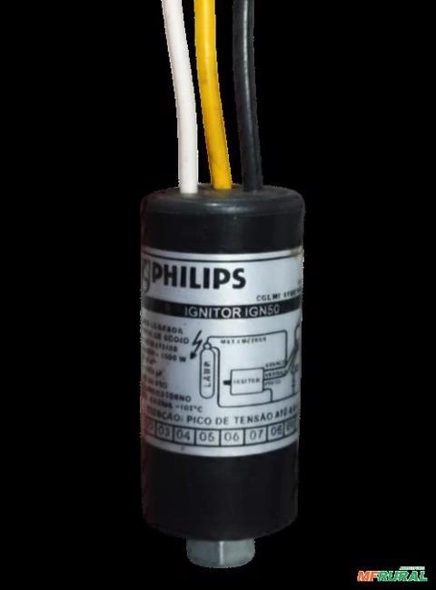 Ignitor Para Lâmpada Philips Ign50 220v 50/60hz C8638 Imagem Ignitor Para Lâmpada Philips Ign50 220v 50/60hz C8638