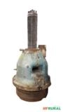 Extrusora de plástico 74 mm compr Canhão rosca redutor C8813 - Estado: Usado Imagem Extrusora de plástico 74 mm compr Canhão rosca redutor C8813 - Estado: Usado
