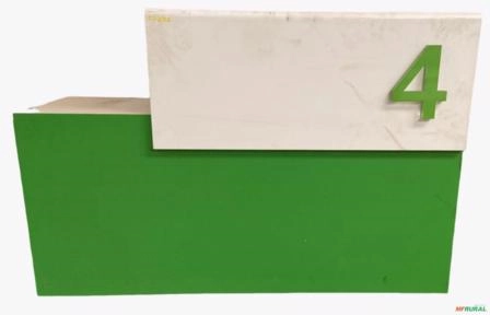 BALCÃO NÚMERO 4 107CM X 41CM X 137 CM C7276 Lançamento - Estado: Usado Imagem BALCÃO NÚMERO 4 107CM X 41CM X 137 CM C7276 Lançamento - Estado: Usado