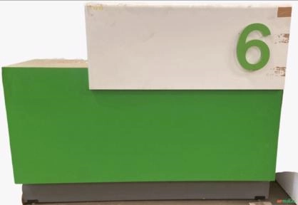 Balcão Número 6 107CM X 41CM X 137 CM C7275 - Estado: Usado Imagem Balcão Número 6 107CM X 41CM X 137 CM C7275 - Estado: Usado