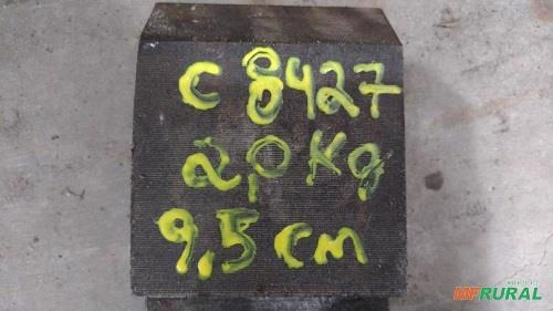 Punção Castanha Cunha Dobradeira Prensa Viradeira 9,5cm C8427 - Estado: Usado Imagem Punção Castanha Cunha Dobradeira Prensa Viradeira 9,5cm C8427 - Estado: Usado