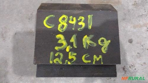Punção Castanha Cunha Dobradeira Prensa Viradeira 12,5cm C8431 - Estado: Usado Imagem Punção Castanha Cunha Dobradeira Prensa Viradeira 12,5cm C8431 - Estado: Usado