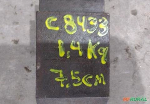 Punção Castanha Cunha Dobradeira Prensa Viradeira 7,5cm C8433 - Estado: Usado Imagem Punção Castanha Cunha Dobradeira Prensa Viradeira 7,5cm C8433 - Estado: Usado