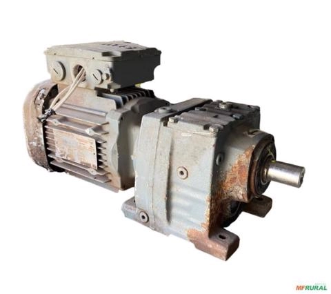 Motoredutor SEW 1 cv 1:18 Ø24mm C9070 Imagem Motoredutor SEW 1 cv 1:18 Ø24mm C9070