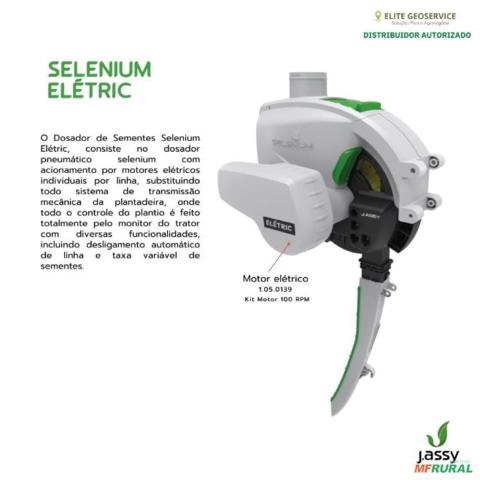 Imagem MOTOR SELENIUM ELÉTRIC DOGA 100 RPM - ORIGINAL JASSY Imagem MOTOR SELENIUM ELÉTRIC DOGA 100 RPM - ORIGINAL JASSY