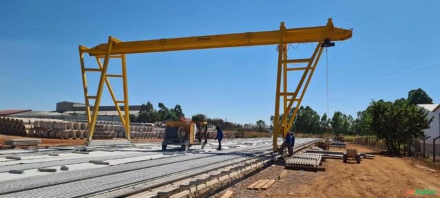 Imagem Ponte Rolante Pórtico Rolante - Engber Máquinas Imagem Ponte Rolante Pórtico Rolante - Engber Máquinas