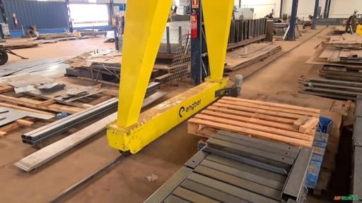 Imagem Ponte Rolante Pórtico Rolante - Engber Máquinas Imagem Ponte Rolante Pórtico Rolante - Engber Máquinas