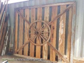 PORTÃO ESPECIAL EM PEROBA ROSA PORTÃO ESPECIAL EM PEROBA ROSA