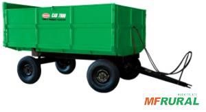 Carreta Agrícola Basculante CAB 7000 Cremasco Imagem Carreta Agrícola Basculante CAB 7000 Cremasco