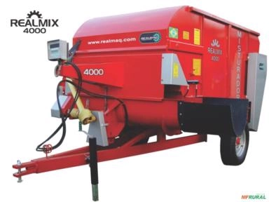 Misturador de Ração Realmaq REALMIX 4000 Imagem Misturador de Ração Realmaq REALMIX 4000
