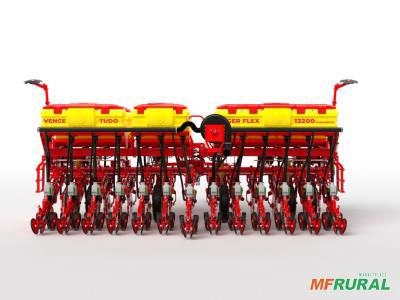 Semeadora Adubadora Vence Tudo Tiger Flex Dois Módulos Imagem Semeadora Adubadora Vence Tudo Tiger Flex Dois Módulos