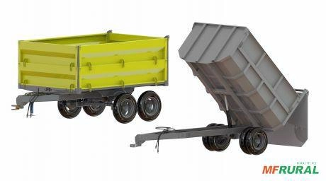 Carreta Basculante JPM | Modelos de 2 a 8 Toneladas Imagem Carreta Basculante JPM | Modelos de 2 a 8 Toneladas