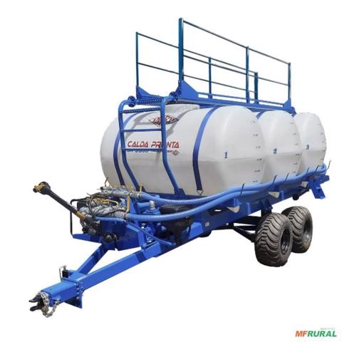 Carreta Tanque IMEP CALDA PRONTA 3 Reservatórios Iguais Imagem Carreta Tanque IMEP CALDA PRONTA 3 Reservatórios Iguais