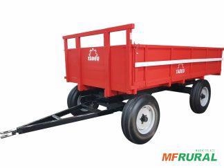 Carreta de Madeira TADEU Rodado Dois Eixos T2E Imagem Carreta de Madeira TADEU Rodado Dois Eixos T2E
