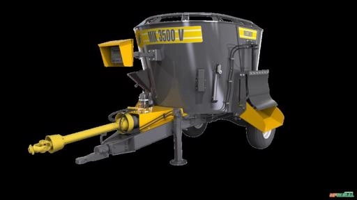 Vagões Misturadores JF Vertical Mix 3500 Imagem Vagões Misturadores JF Vertical Mix 3500