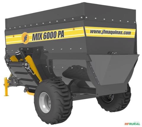 Imagem Vagões Misturadores JF Mix 4000 PA e 6000 PA Imagem Vagões Misturadores JF Mix 4000 PA e 6000 PA
