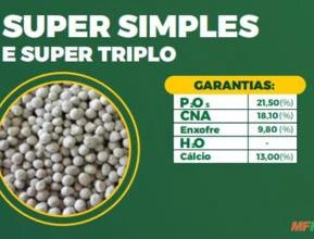 Superfosfato Simples e Supertriplo