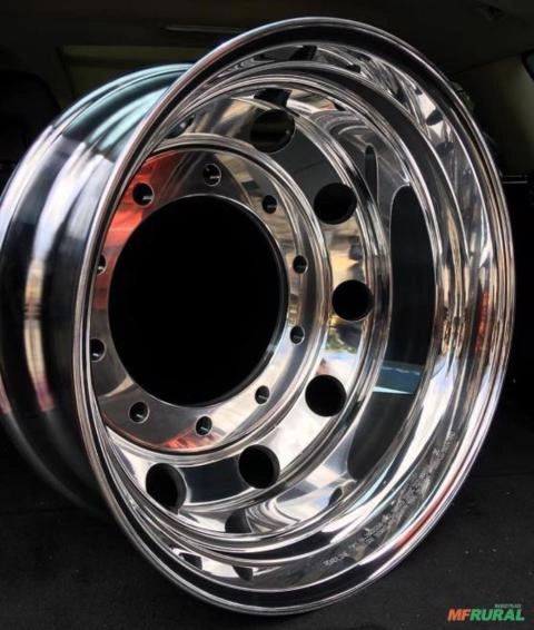 Roda de Caminhão de Alumínio 22,5 x 8,25 Imagem Roda de Caminhão de Alumínio 22,5 x 8,25