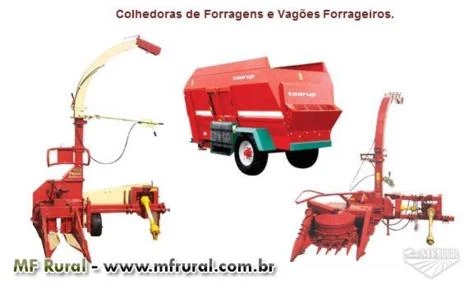 Vagão Forrageiro, carreta forrageira