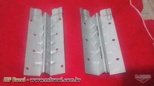 DOBRADIÇAS DE CANTO PARA LATERAL Imagem DOBRADIÇAS DE CANTO PARA LATERAL