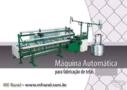 MÁQUINA AUTOMÁTICA PARA CONFECÇÃO DE TELAS TIPO ALAMBRADO Imagem MÁQUINA AUTOMÁTICA PARA CONFECÇÃO DE TELAS TIPO ALAMBRADO