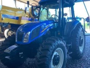 Trator New Holland TL 5.90 4x4 ano 21