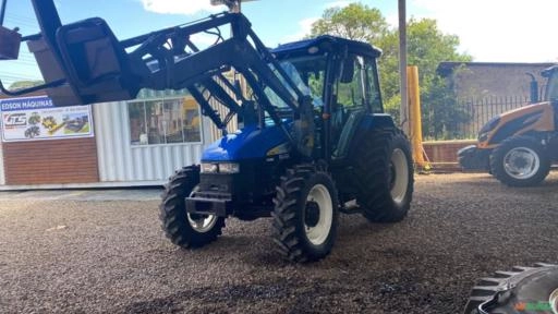 Trator New Holland TL 75 E 4x4 ano 12 Imagem Trator New Holland TL 75 E 4x4 ano 12