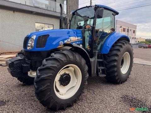 Trator Agrícola, Marca New Holland, Modelo T 6110 4x4, ano 2023 Imagem Trator Agrícola, Marca New Holland, Modelo T 6110 4x4, ano 2023