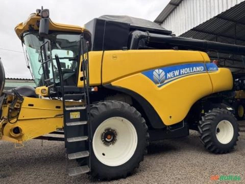 Colheitadeira Agrícola, Marca New Holland, Modelo CR 5,85 ano 2019 Completa Imagem Colheitadeira Agrícola, Marca New Holland, Modelo CR 5,85 ano 2019 Completa