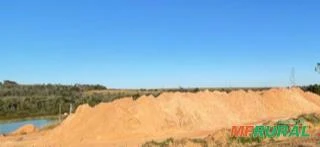 Porto de Areia com Fazenda - Jazida de Areia Imagem Porto de Areia com Fazenda - Jazida de Areia