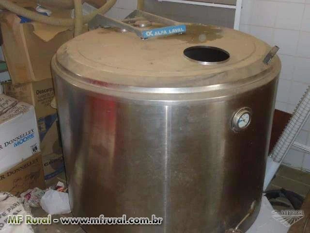 Tanque Inox 500 litros Delaval