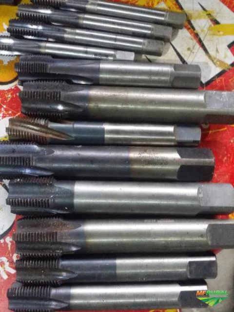 Pastilhas, Cilindros, Brocas machos, Aço Rápido, Cobre, Inox etc.