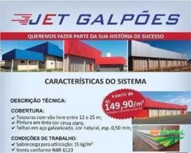 COBERTURAS E GALPÕES EM ESTRUTURAS METÁLICAS