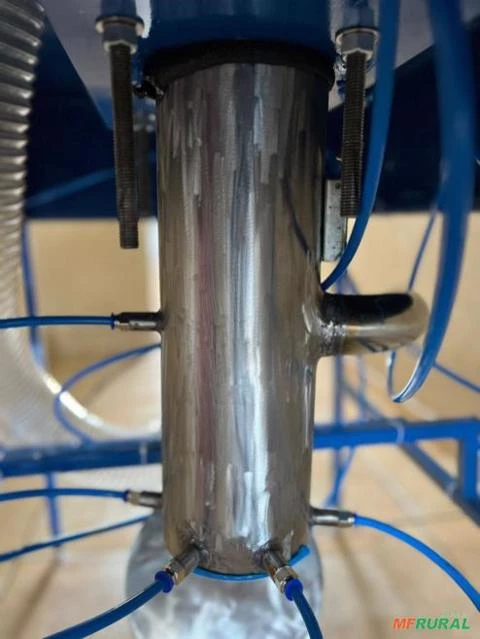 Máquina de descascar alho pneumática