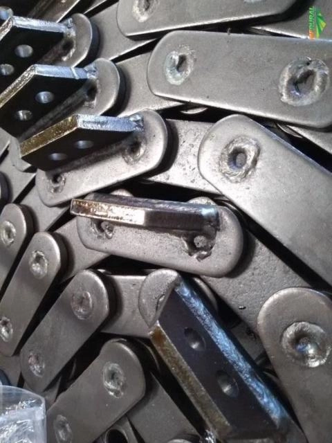 CORRENTE ESTEIRA DMB (CARRETA DISTRIBUIDORA TORTA DE FILTRO) Imagem CORRENTE ESTEIRA DMB (CARRETA DISTRIBUIDORA TORTA DE FILTRO)