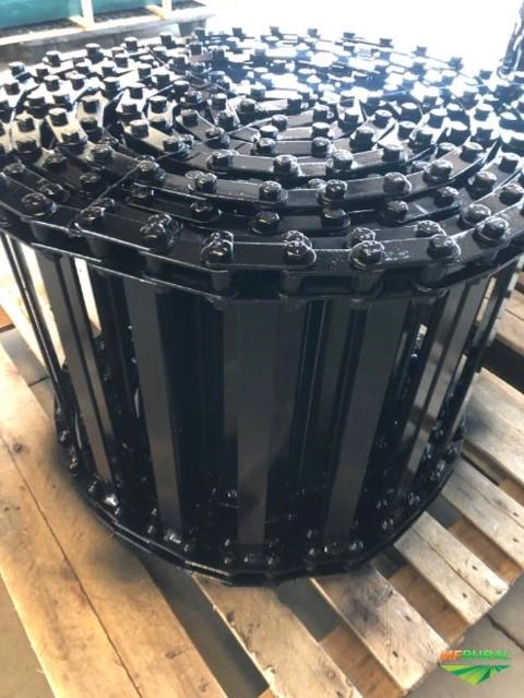 ESTEIRA CARMETAL PARAFUSADA SEM BORRACHA Imagem ESTEIRA CARMETAL PARAFUSADA SEM BORRACHA