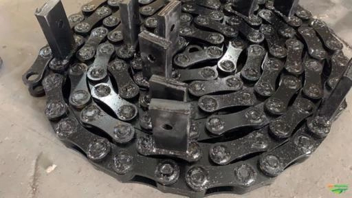 CORRENTE ESTEIRA VAGÃO MISTURADOR "REALMIX 6.000" - REALMAQ Imagem CORRENTE ESTEIRA VAGÃO MISTURADOR "REALMIX 6.000" - REALMAQ