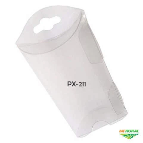 PX-211 (7 X 5 X 2 cm) Pcte 25unds. Embalagem para Sementes, Caixa para Sementes, Caixa de Plástico