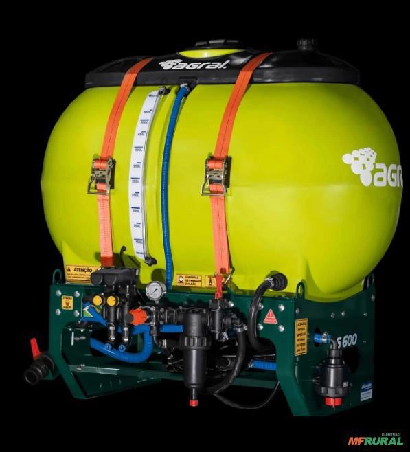 Pulverizador a sulco AGRAL 600L Imagem Pulverizador a sulco AGRAL 600L