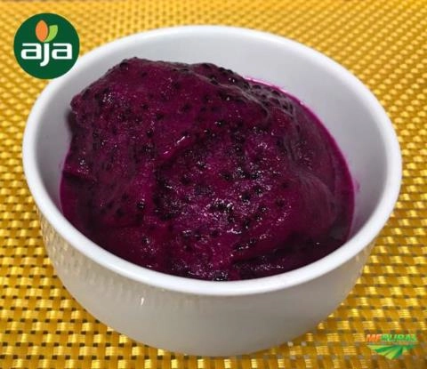 Polpa de Pitaya Vermelha Congelada Imagem Polpa de Pitaya Vermelha Congelada